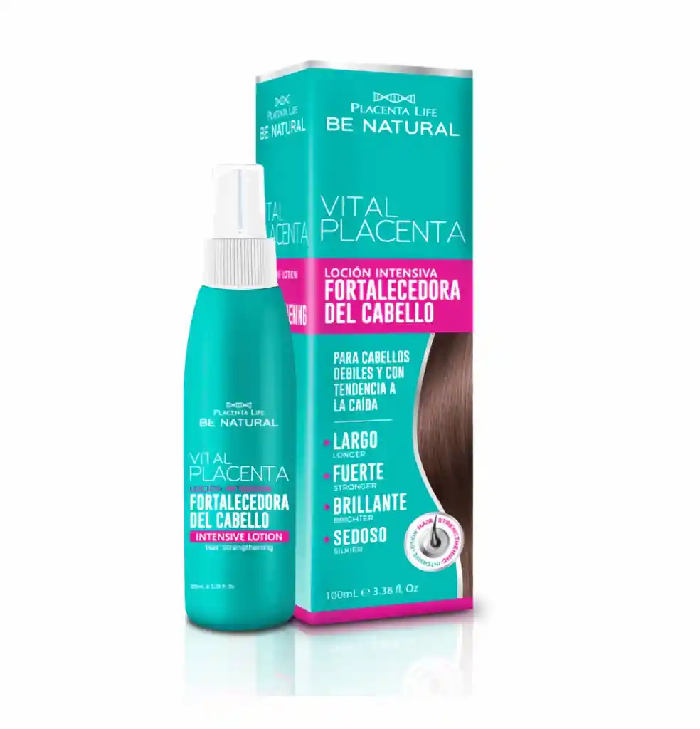 Be Natural Locion Fortalecedora Placenta X100 Ml -