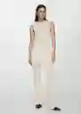 Top Nicole Piedra Talla M Mujer Mango