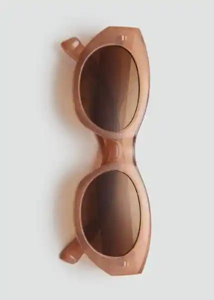 Gafas de Sol Jalea Marrón Talla 99 Mujer Mango