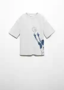 Camiseta Sport Celeste Talla 10 Niños Mango