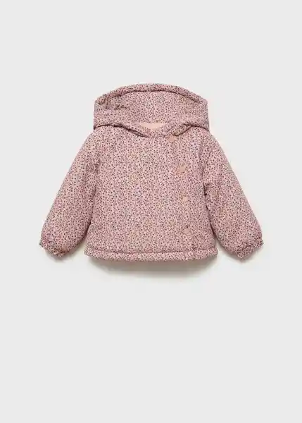 Abrigo Anorak Phoenix Rosa Talla 64 Niños Mango