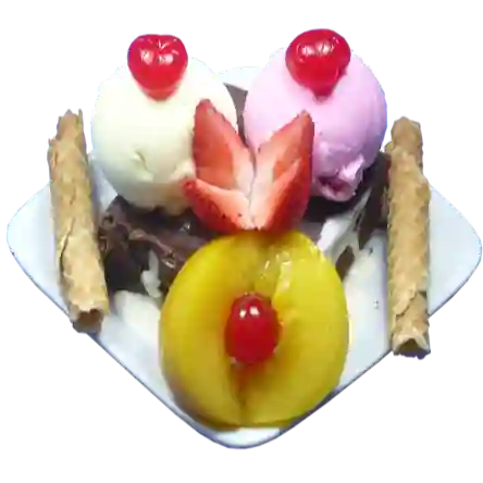 Brownie con Helado