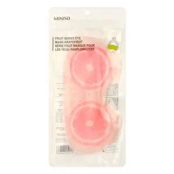 Miniso Mascarilla Para Ojos En Gel Grapefruit Fruit Series 2.0