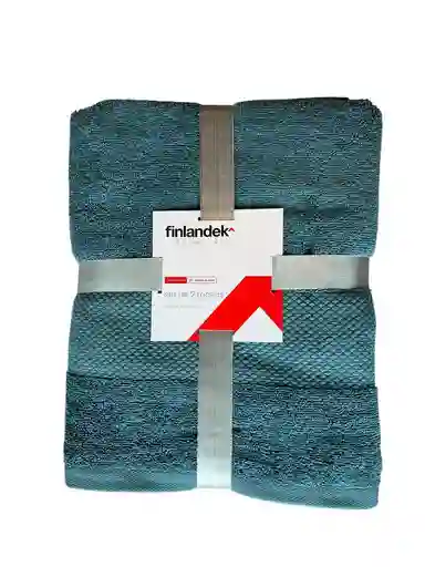 Setx2 Pzas Toalla Baño Finlandek Toacotton8