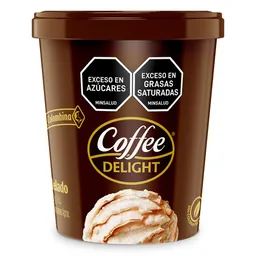 Coffee Delight Helado Sabor Café con Salsa de Arequipe