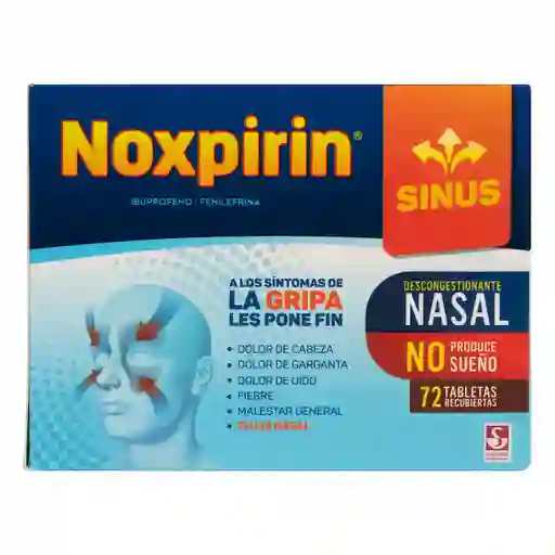 Noxpirin Sinus (200 mg/20 mg)