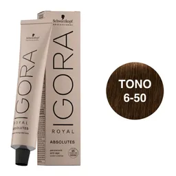 Igora Tinte Absolutes Rubio Oscuro Dorado Natural N.6.50