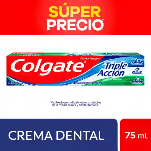 Colgate Crema Dental Triple Acción