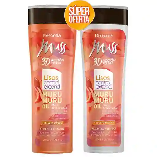 Muss Shampoo + Acondicionador Lisos