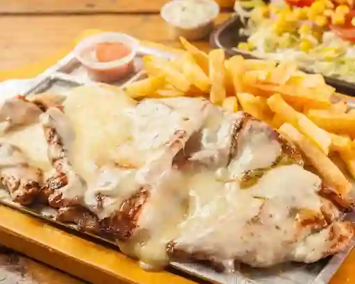 Combo de Pechuga Gratinada