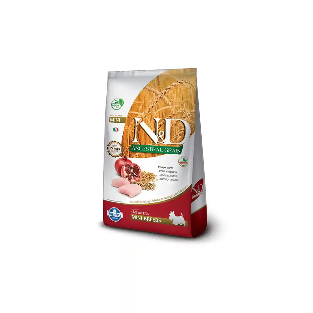 Ancestral Grain Comida Seca Perros Pollo Adulto Mini 