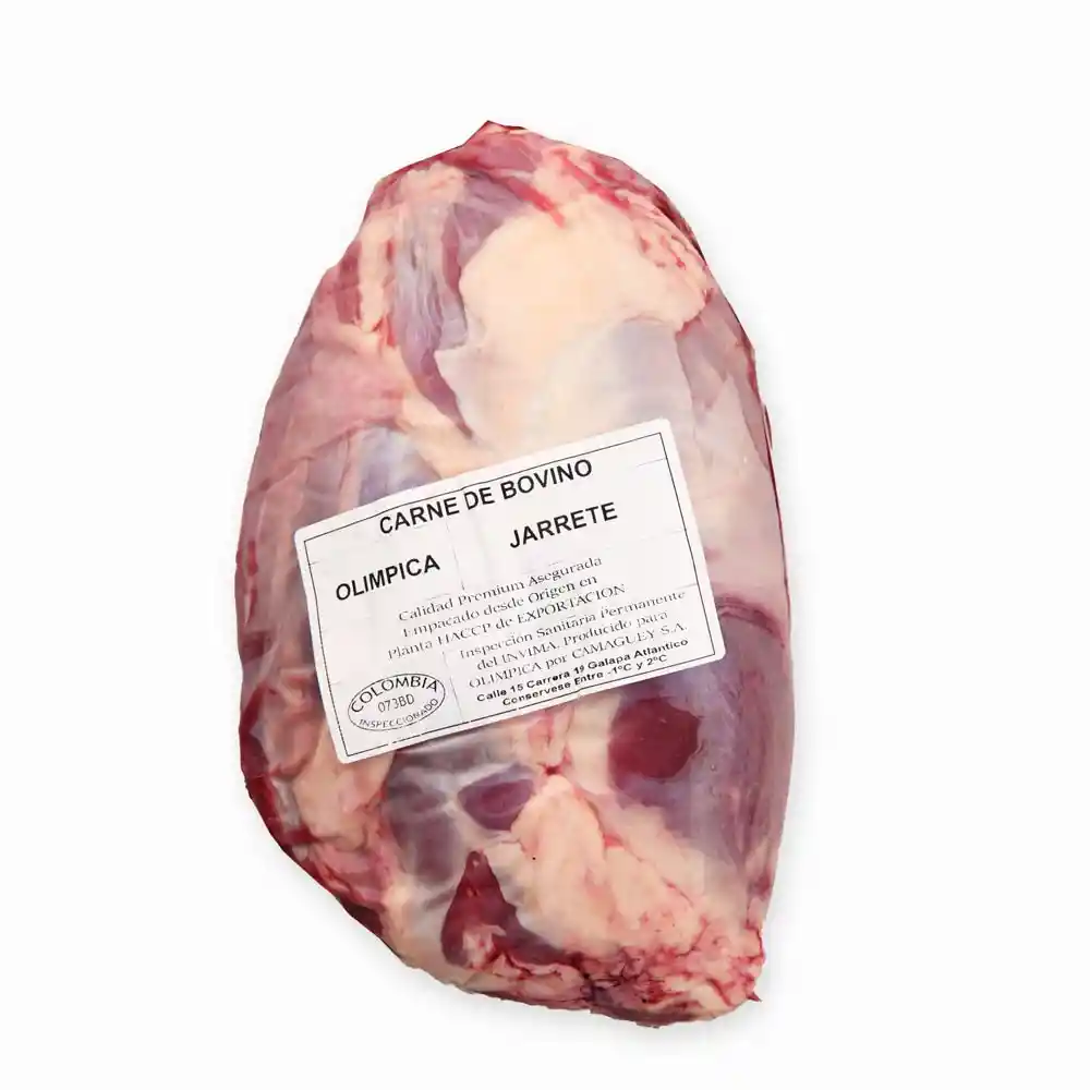 Carne de Bovino Olimpica Jarrete Empacado