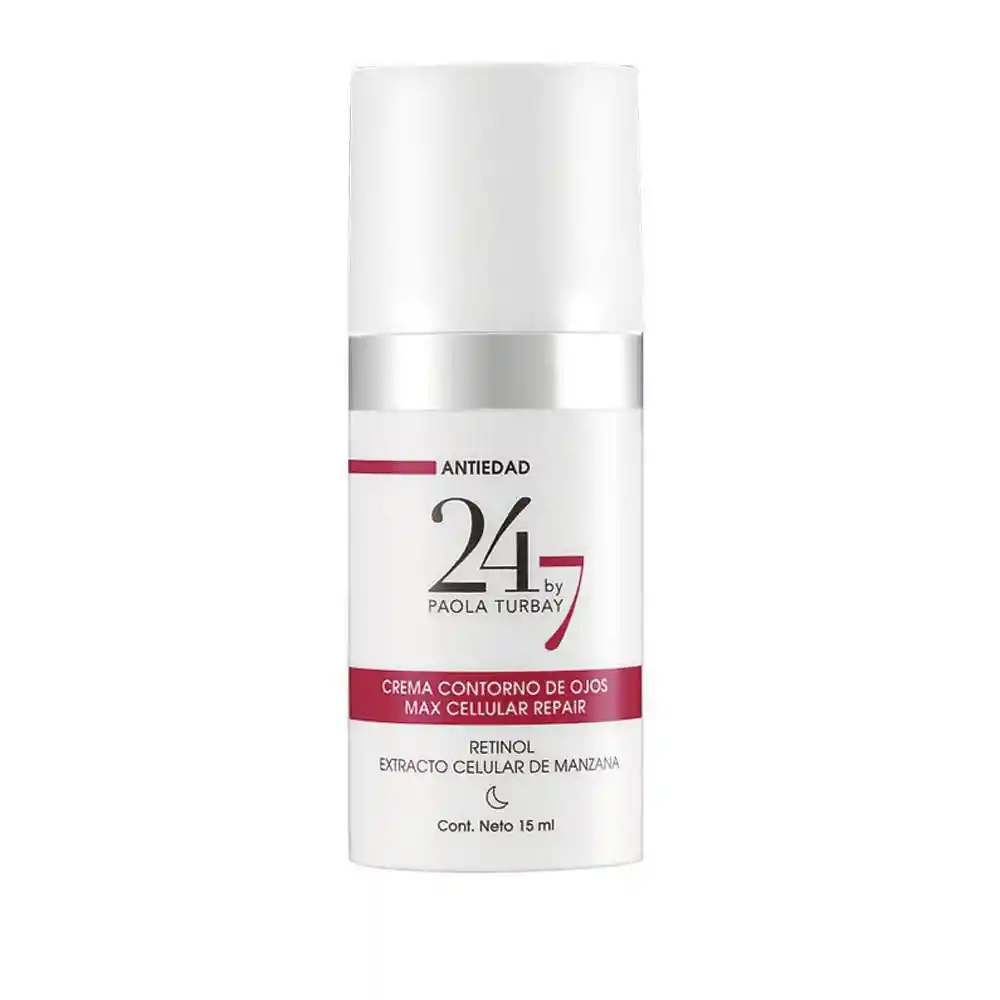 24-7 By Paola Turbay Crema Contorno de Ojos Max Cellular Repair