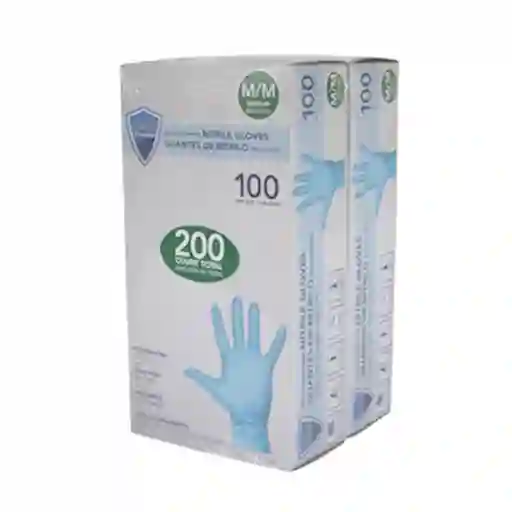 Sani-Guard Guantes Desechables Multiusos Nitrilo Mediana