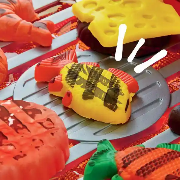 Play-Doh Plastilina la Parrillada Chisporroteante