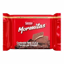 Galletas dulces MORENITAS cubiertas con chocolate 23,4g