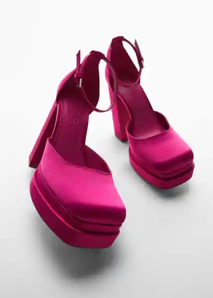 Zapatos Lua1 Fucsia Talla 41 Mujer Mango