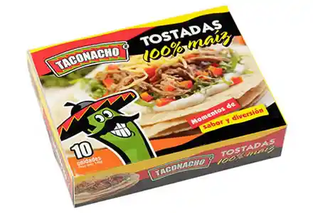 Taconacho Tostadas 100 % de Maíz