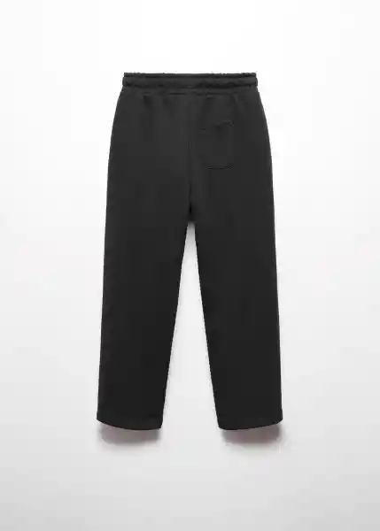 Pantalón Marga Negro Talla 12 Niñas Mango