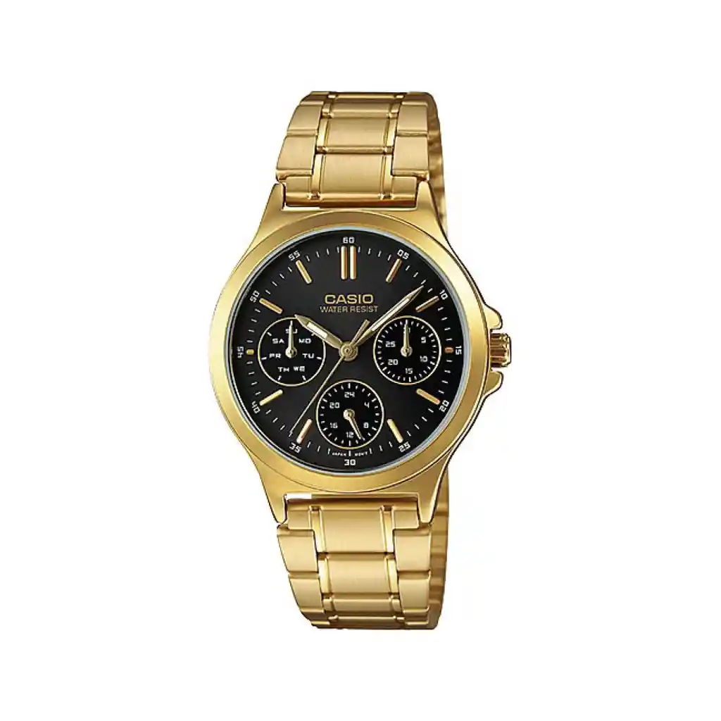 Reloj Casio Ltp-v300g-1a Mujer Dorado