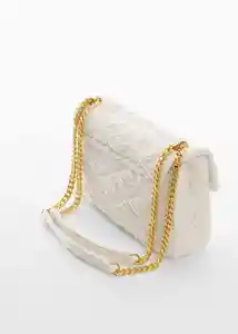 Bolso G Fido Beige Mujer Mango