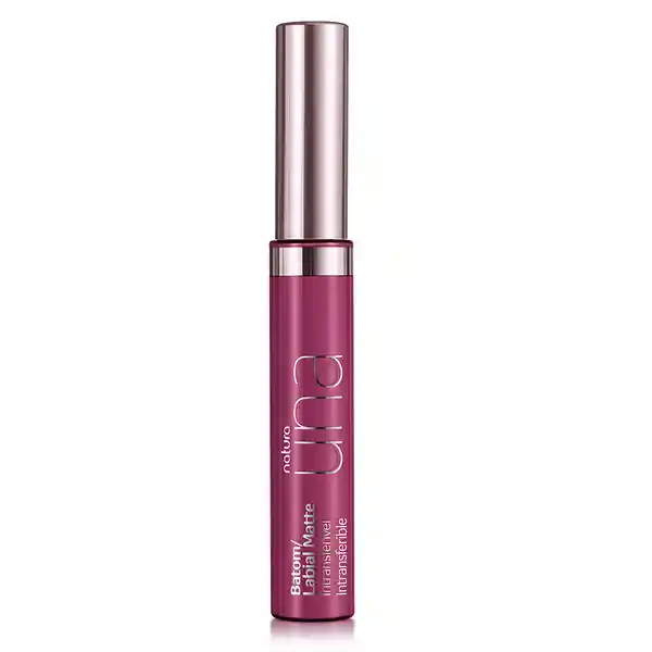 Labial Batom Matte Intransf Violeta Una