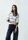 Buzo Tejido Mujer Crudo Puro Claro Talla M 582G012 Naf Naf