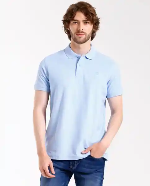 Camisa Polo Azul Cielo Talla S Rifle190e000