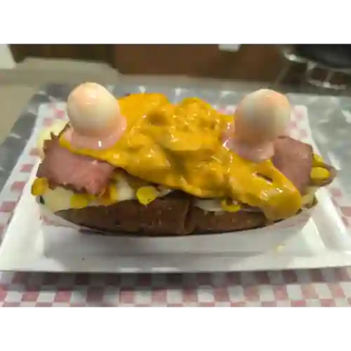 Fusión hot dog ranch