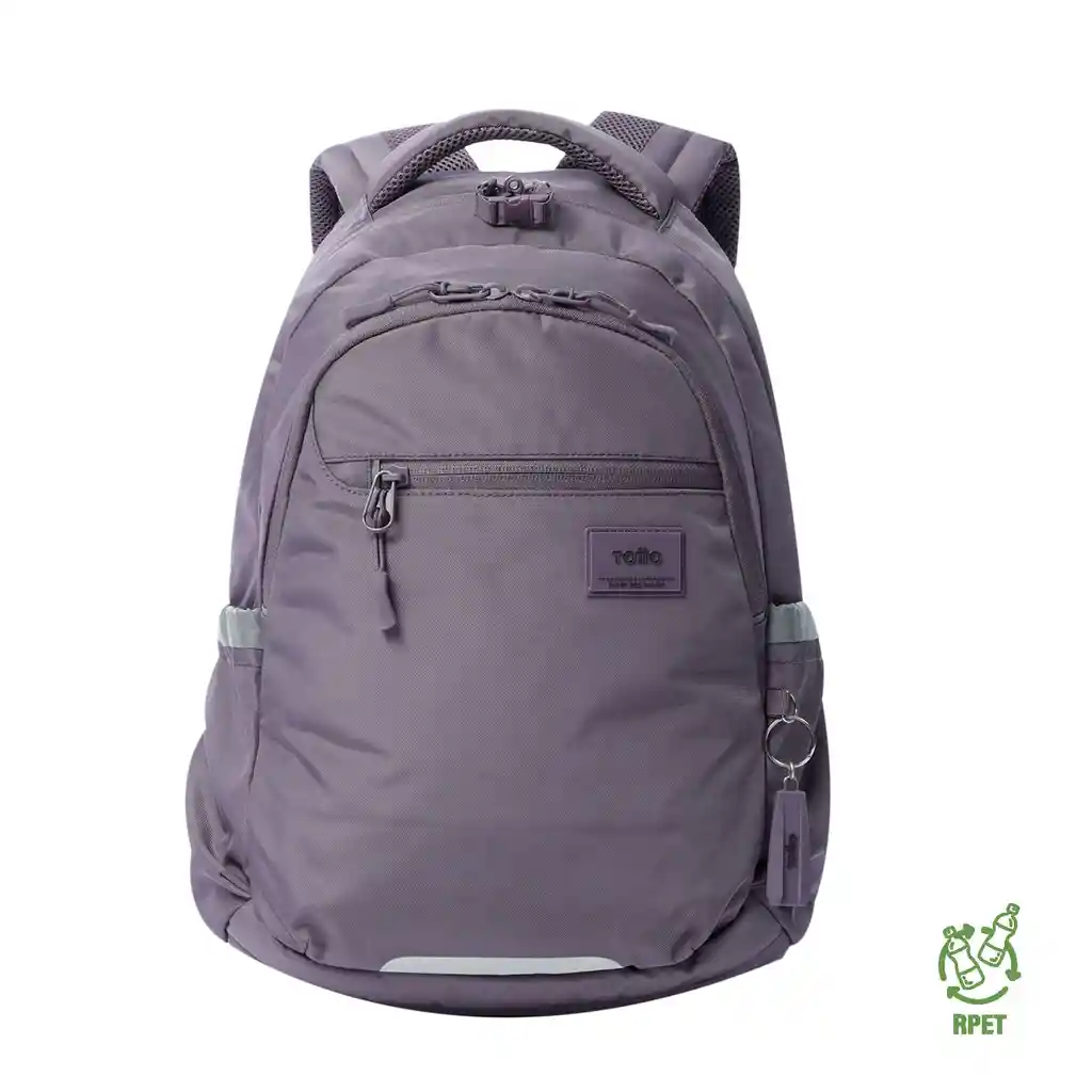 Morral Universitario Porta Pc 14" Misisipi Morado Mujer
