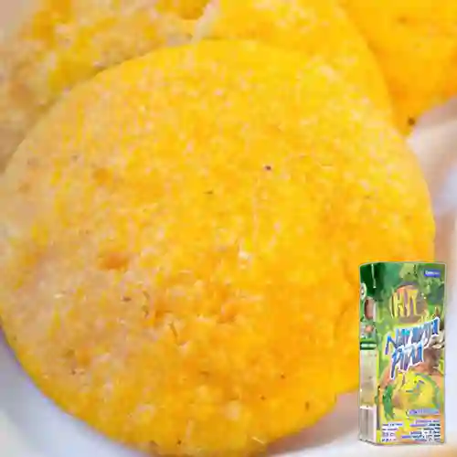 Combo Arepa de Huevo + Hit Naranja Piña 200 ml