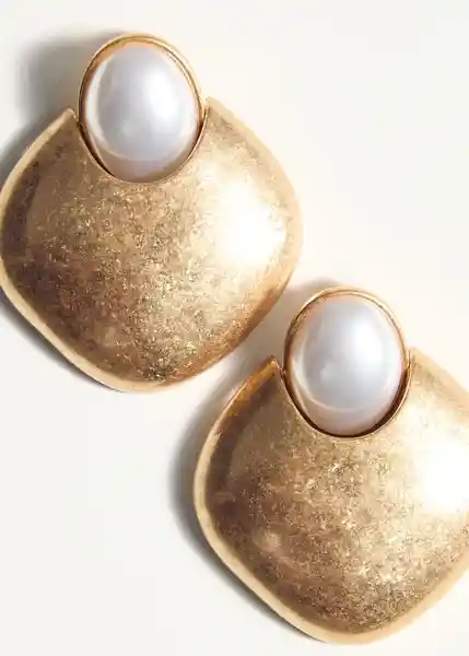Pendientes June Oro Talla 99 Mujer Mango