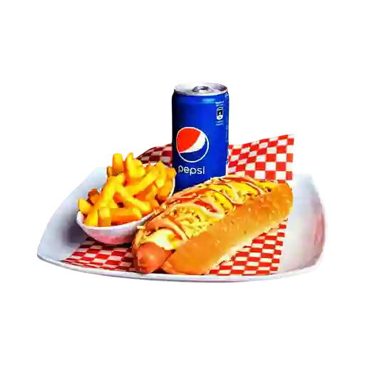 Combo American Hot Dog