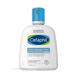 Cetaphil Loción Limpiadora Facial Piel Sensible Normal a Seca