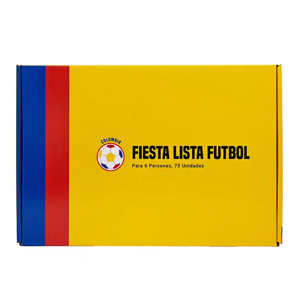Caja Fiesta Lista Futbol 6 Pers