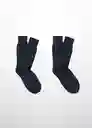 Calcetines Scot1nav Navy Talla 45 Hombre Mango