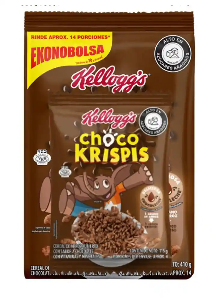 Choco Krispis Cereal Arroz Cubierto Chocolate