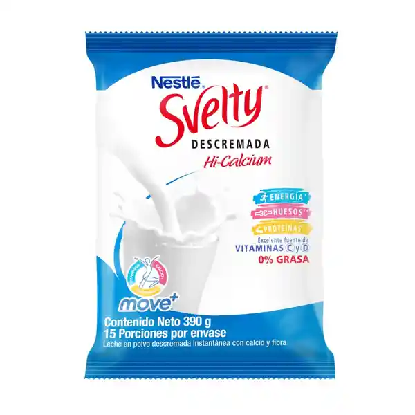 Leche en polvo descremada SVELTY MOVE+ x 390g