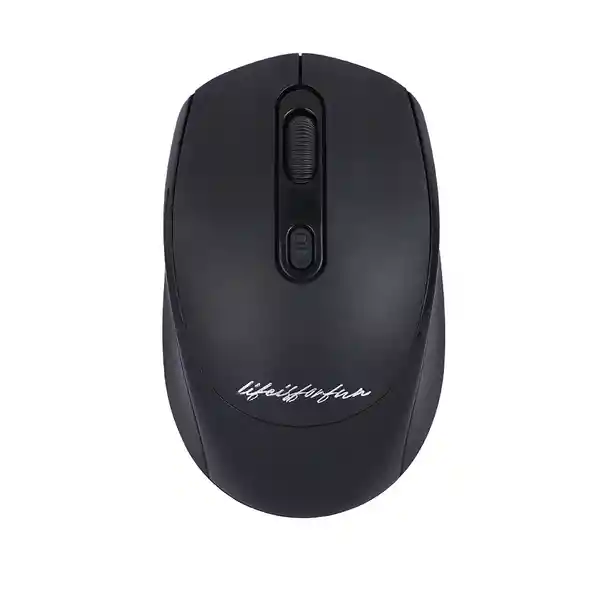 Mouse Inalámbrico Life is For Fun Negro Mod Lw13Mc Miniso