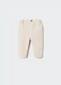 Pantalón Pablo Beige Talla 64 Niños Mango