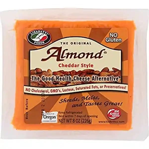 Almond Queso Lisanatti Cheddar