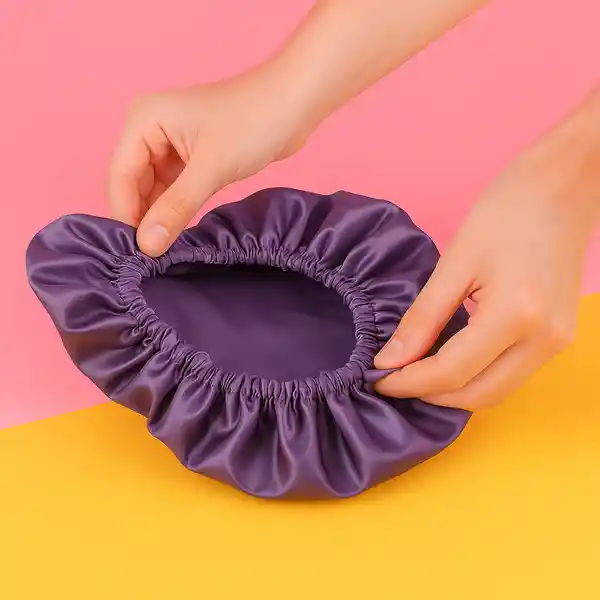 Gorro Satinado Morado Miniso