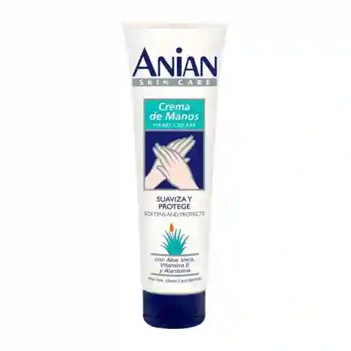 Anian Crema para Manos Aloe Vitamina E
