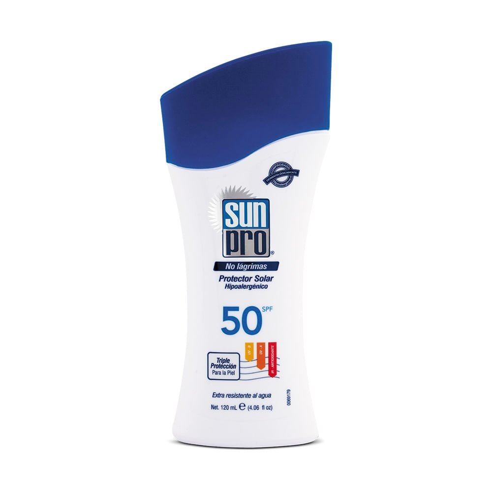 Sun Pro Protector Solar Hipoalergénico SPF 50 120 ml