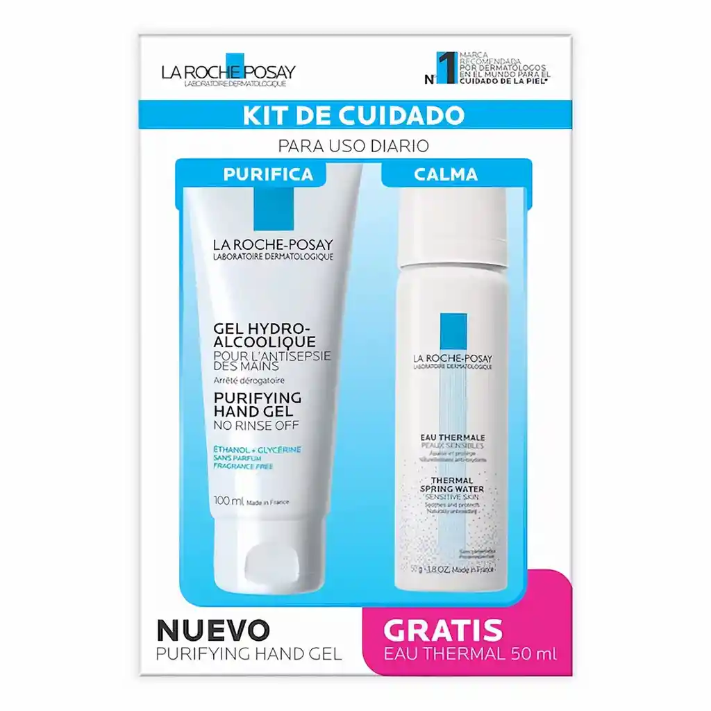 La Roche-Posay Kit Gel Purificante + Agua Termal