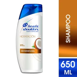Head & Shoulders Shampoohidratacion Aceite De Coco 650Ml