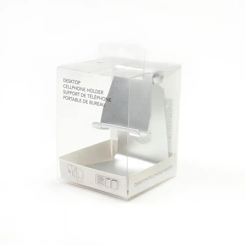 Miniso Soporte Para Celular Plegable de Escritorio Plateado