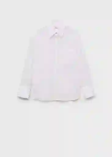 Camisa Valenti Blanco Talla L Mujer Mango