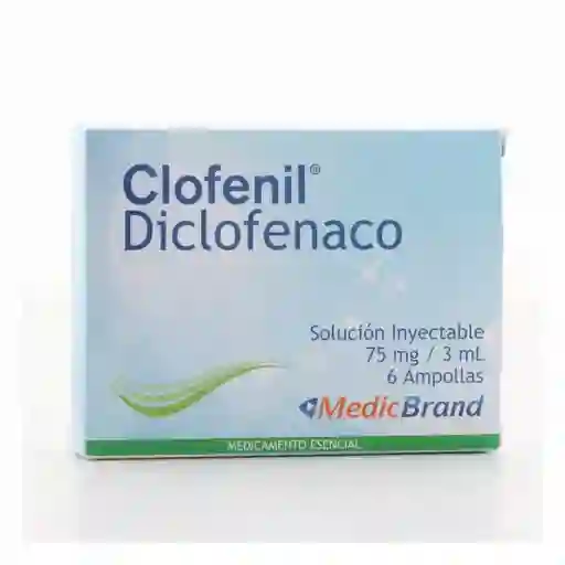 Clofenil Solución Inyectable (75 mg)