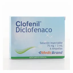 Clofenil Solución Inyectable (75 mg)